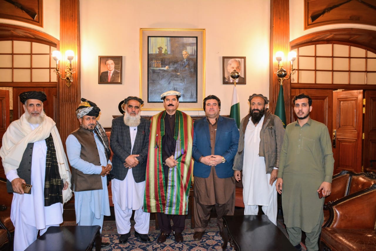 Kharoti Global Organization & Afghan Transit Trade Delegation Meets Governor Khyber Pakhtunkhwa